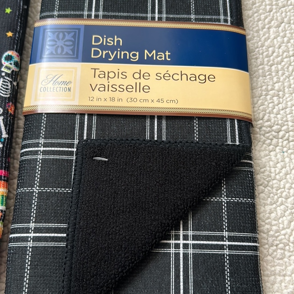 Halloween Kichen towel & Dish Drying mat bundle - Picture 3 of 4